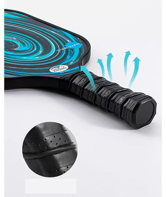 Paddles de fibra de cartón ligeros y duraderos de 4 con bolas y maletín