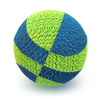 8 a 13 años Rango de edad Colorida cubierta de tela Balón de pelota Juguete para niños Juego
