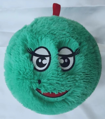 Aspecto Adorable Monstruo Peludo de Bola con Material de Bola Interior PVC Cara de dibujo animado