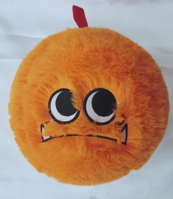 Aspecto Adorable Monstruo Peludo de Bola con Material de Bola Interior PVC Cara de dibujo animado