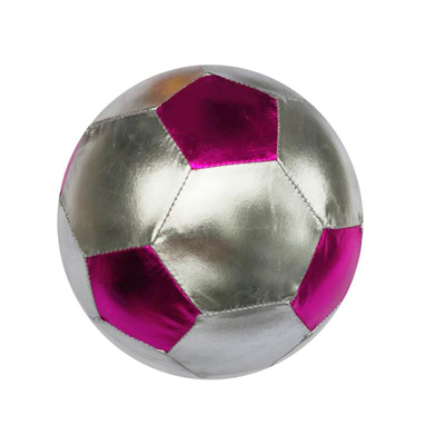 Unisex 60 cm de tejido de poliéster brillante Eco-amigable Pvc Balón de fútbol para niños