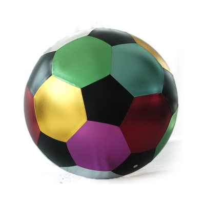 Juguete 60cm PVC Balón de fútbol para niños OEM ODM Aceptado Descripción de revestimiento de tela