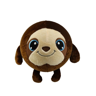 Juguetes inflables de pelota de peluche Animales de invierno Bounce Balls con material de pelota interior de PVC