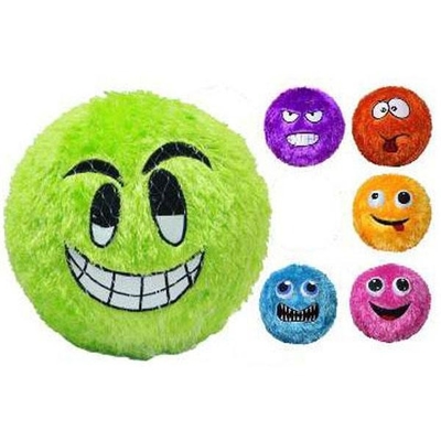 9' de diámetro poliéster Plush sonrisa cara bouncing bolas para los clientes