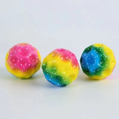 Espacio de juegos al aire libre en interiores Galaxia Bouncy Ball Stress Ball para la coordinación ojo-mano