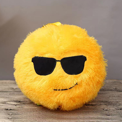 100g-600g pelotas colgantes de peluche Producción profesional de emoticonos