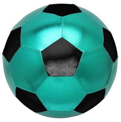 Red de plástico y juguete inflable de tela gigante Bola de fútbol de tela para niños 50 cm de diámetro