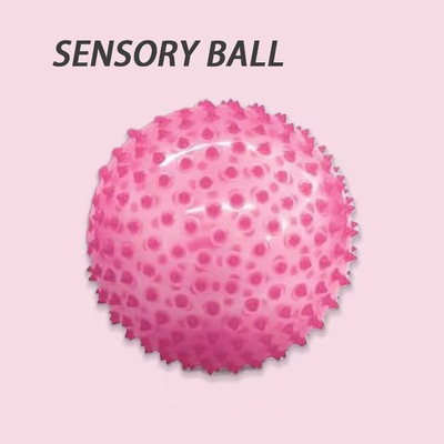 Unisex Gran Valor Bola de plástico de pico personalizado LOGO Bola sensorial inflable para bebés