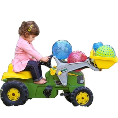 Unisex Gran Valor Bola de plástico de pico personalizado LOGO Bola sensorial inflable para bebés
