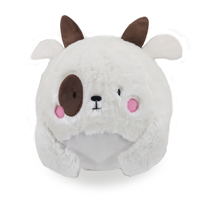 Ciruelo Conejo Rosado Juguete Inflable Relleno Plush con Material de PVC de Bola Interior