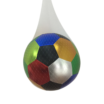 6'40' Diámetro de poliéster piel y PVC bola interna inflada bola de juguete deportivo