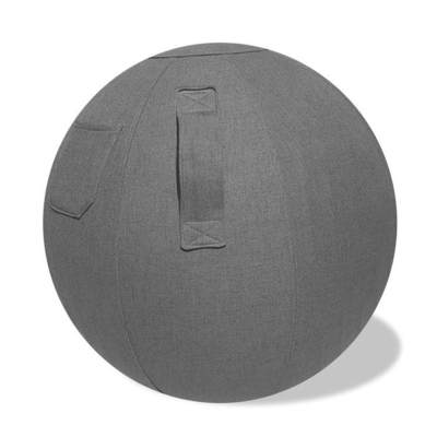 Mejora tu estado físico en la oficina con una bola de yoga de 55 cm.