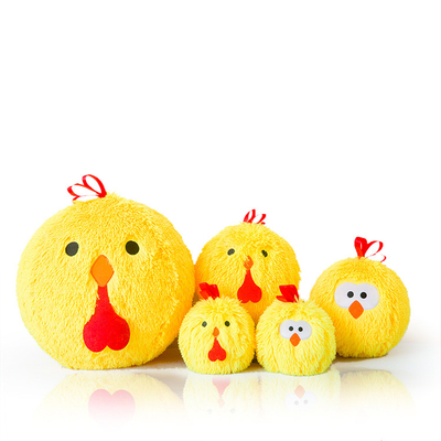 Adorable pequeño y redondo juguete de peluche para niños de 5-7 años