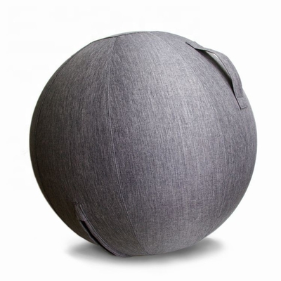 Accesorios Lavable Pilates Sitting Ball Protector a prueba de polvo Slipcover ejercicio gimnasio Fitness Yoga Cubierta de pelota