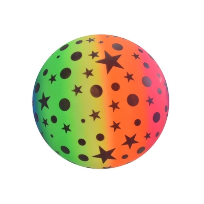5-7 Años Rango de edad 9&quot; Estrellas Arco Iris Desinfladas Bolas de Luna para el Tiempo de Juego de los Adolescentes