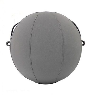 Capa de pelota de yoga de material de lino para el gimnasio de la oficina Balance Exercise Inflatable Pvc Ball