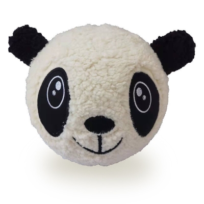 OEM ODM acepta bola de peluche para bebés pequeños Diseño de arco iris suave y colorido