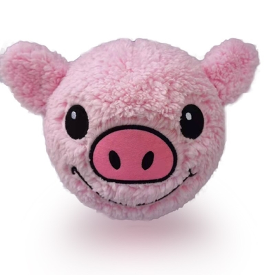 OEM ODM acepta bola de peluche para bebés pequeños Diseño de arco iris suave y colorido