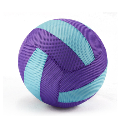 Unisex 50cm de malla de neón inflables de voleibol de tela de juguete de pelota para el juego recreativo