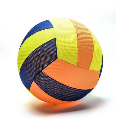 Unisex 50cm de malla de neón inflables de voleibol de tela de juguete de pelota para el juego recreativo