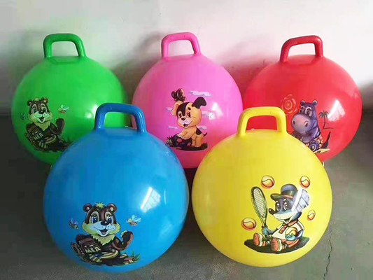 Balón de salto infantil con mango de goma 18'-24' de diámetro y diseño personalizado