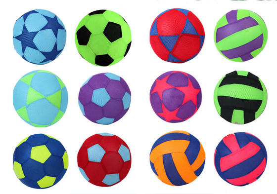Juguetes de pelota para niños Pvc Air Mesh Fútbol Pvc Juguetes Tejido Fútbol 6' a 40