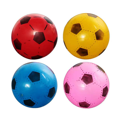 Impresión en relieve Fútbol inflable de 8 pulgadas para niños Deportes Balón de playa Juguetes de piscina PVC