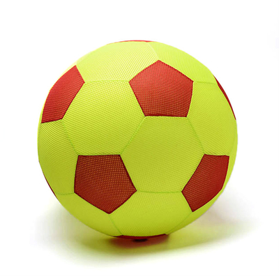 BM-F-r&amp;b Capa de tela juguete inflable Tendencia para el fútbol pelota de playa poliéster + PVC