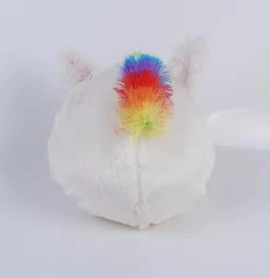 Unisex Soft Rainbow Inflatable Unicorn Ball 10 &quot;Juguete de peluche con bomba y material de bola interior de PVC