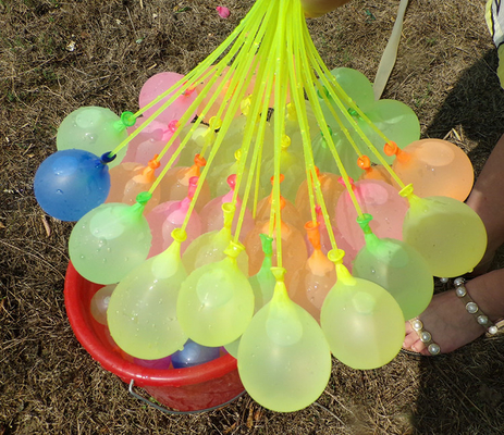 Fiesta 3 pulgadas 3 paquete 111 piezas globos de agua de llenado rápido para niños juegos de juguete de verano