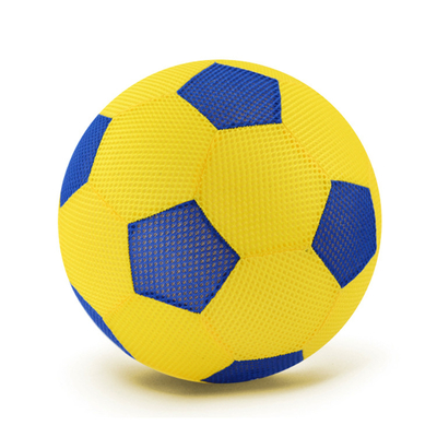 Bola de neón de juguete de tela personalizada de 8,5 pulgadas de pelota inflada de malla