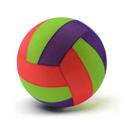 Bola de juguete de tela unisex bola de voleibol de malla de aire súper rebotante para juego al aire libre lleno de diversión