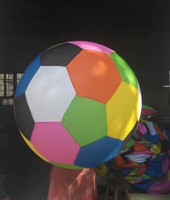 Malla suave y ligera de 50 cm de tela inflable de fútbol personalizada para sus necesidades