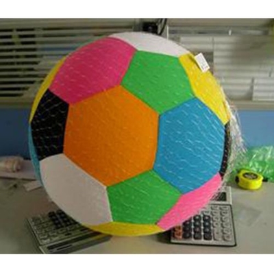 Malla suave y ligera de 50 cm de tela inflable de fútbol personalizada para sus necesidades