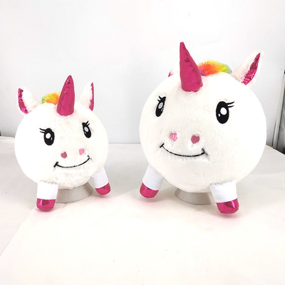 OEM ODM Aceptado Balón Inflable de Amigo Caballo de mar Diámetro 12' 'Plush Unicorn Balls