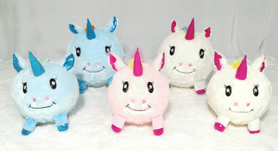 OEM ODM Aceptado Balón Inflable de Amigo Caballo de mar Diámetro 12' 'Plush Unicorn Balls