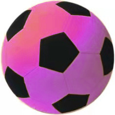 Pelotas de salto a granel Mega bola de fútbol de 50 cm para 0-24 meses Rango de edad