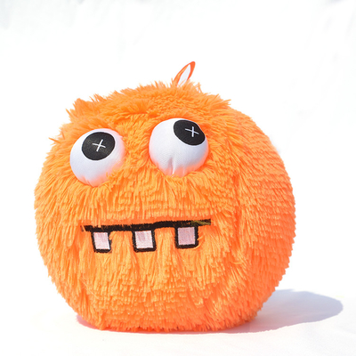 Balón de peluche bolas de pelo para muñecas personalizadas juguetes de estrés cubiertos de tela de PVC gigante