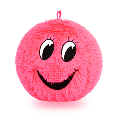 Balón de peluche bolas de pelo para muñecas personalizadas juguetes de estrés cubiertos de tela de PVC gigante