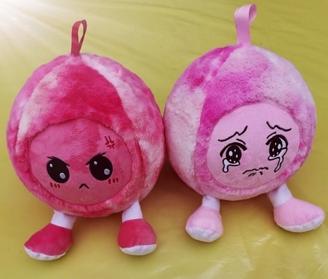FB-h Políester PVC de Navidad Bola inflada rosa para la decoración navideña
