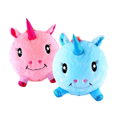 Unisex 8' Unicorn Plush Ball Perfecto para las edades 14 años y más Suave y cariñoso Regalo ideal