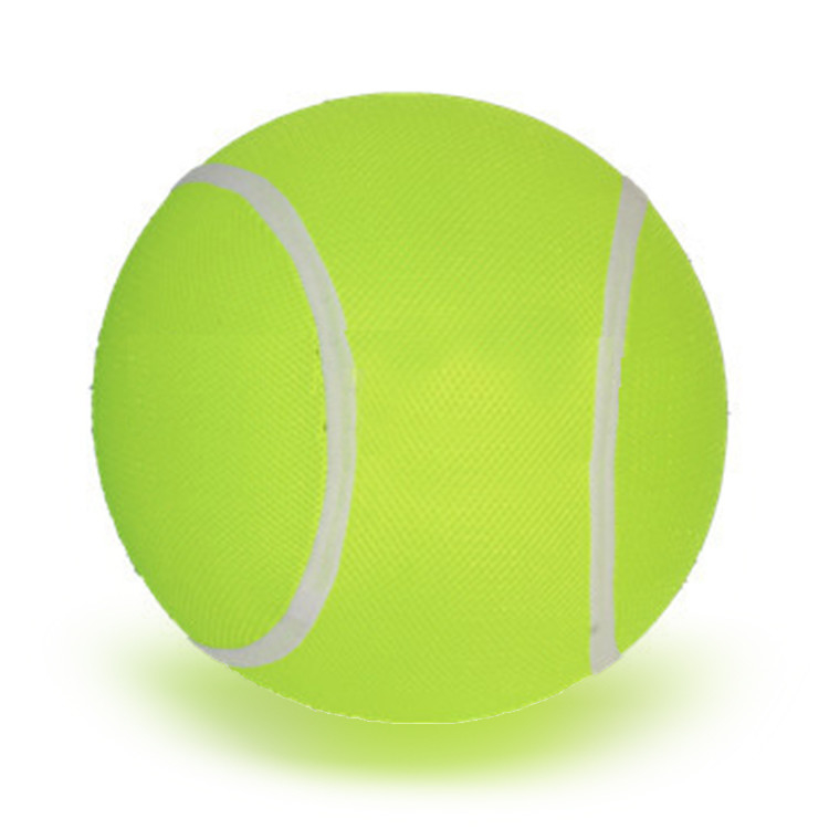 Bola de tenis inflada grande y suave para niños de 5 a 7 años