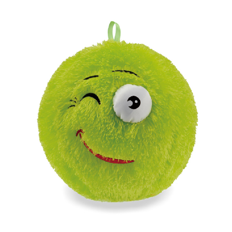 23cm Emoji peludo inflables bola con diseño de monstruo peludo rango de edad 14 años o más