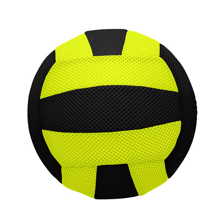 Bola de juguete de tela unisex bola de voleibol de malla de aire súper rebotante para juego al aire libre lleno de diversión