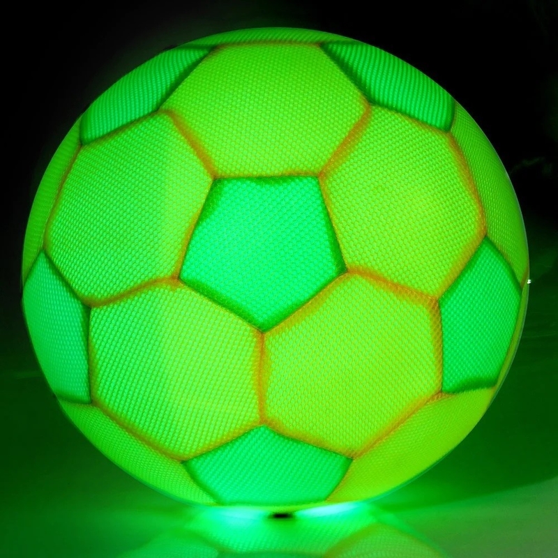 BM-B-006 0 a 24 meses Rango de edad Novedad suave malla LED Bola de fútbol