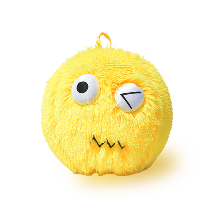 Decoración Fuzzy 23cm Neón Monstruo de la bola de la variedad para el unisexo