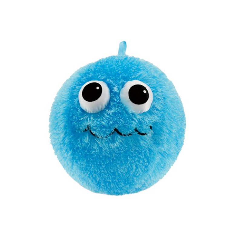 Tejido de bola interior de PVC sensorial TPR Juguetes de peluche de bola borroso para la coordinación mano-ojo